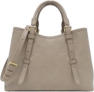 Louis Vuitton Pre-owned Monogram Empreinte Babylon 2way handtas - Dames - Vintage Handtas - Beige - ONE Size - Leer - Vintage