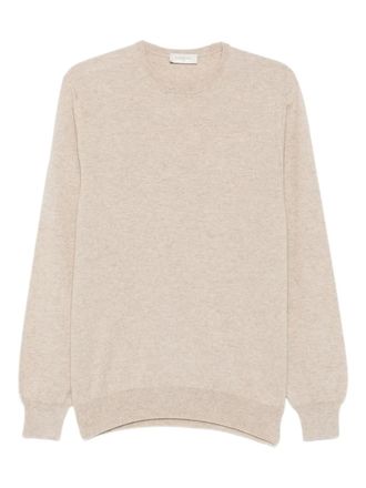 PIACENZA 1733 cashmere crew-neck sweater - men - Cashmere - 50 - Neutrals