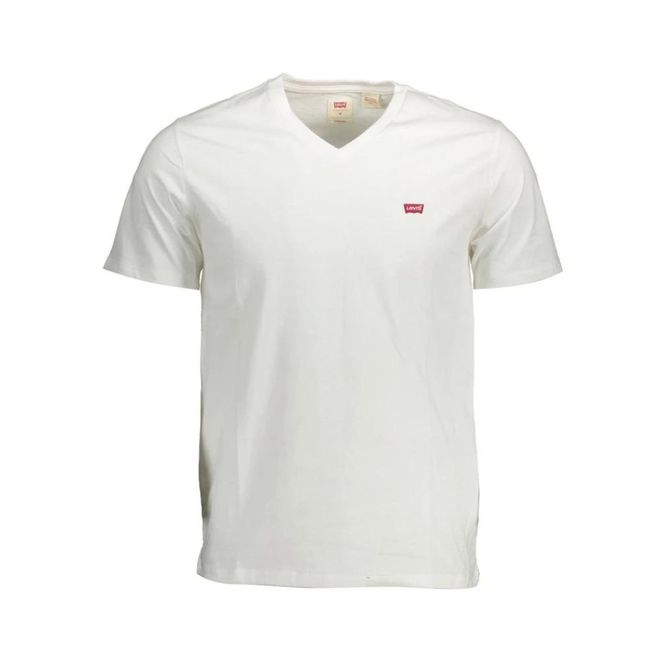 T-Shirts, male, White, S, White Cotton T-Shirt