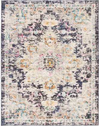 Safavieh Alfombra Negro/Oro 244 X 305 cm