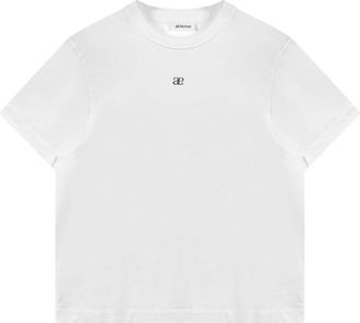 Alchemist Broom Logo T | Very white - Dames - T-shirts - Wit - M - Katoen - Tops