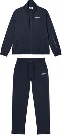 Freddy Tuta Sportiva Donna con Zip, Collo Alto e Logo Ricamato