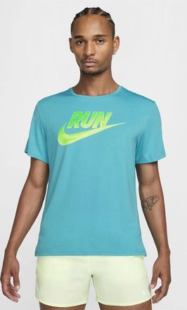 Nike Mens Run Large Genie Competition T-Shirt - Blue - Size: 40