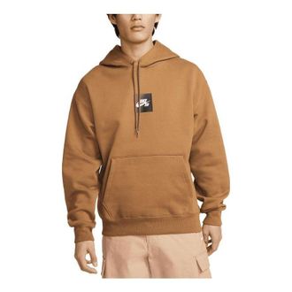 Nike SB Fleece skateboard hooded top Tan DV8840-270