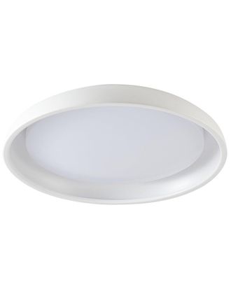 Bethel International 1-Light Matte Led Flush Mount With Acrylic Diffuser