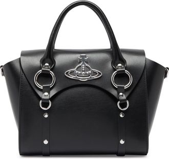 Vivienne Westwood Betty Medium Leather top Handle bag - Black - One Size
