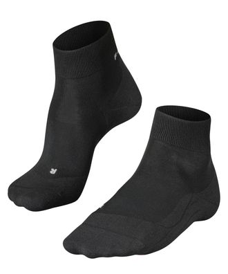 Falke Laufsocken FALKE RU4 Light Performance Short, Damen, Gr. 35-36, schwarz melange, Materialmix, normal, Socken Laufsocken, leichte Laufsocke mit mittler