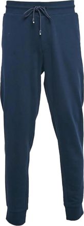 BOSS Pantaloni in cotone con coulisse - Blu