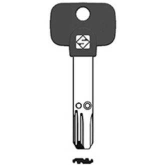 OEM 5 X Silca Mtk20rp Chiave Punzonata Nichel (252)