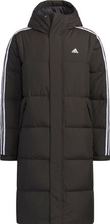 adidas 3-Stripes Long Down Jackets Black IT8714