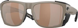 Costa 6S9112 King Tide 6 Polarized 911209 Mens Sunglasses Brown Size 58