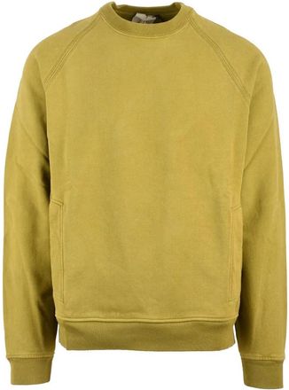 Ten c Cotton Crewneck Sweatshirt Khaki