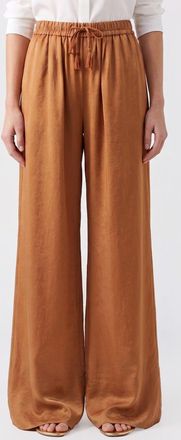 Forte_Forte Pantaloni palazzo Forte Forte in seta