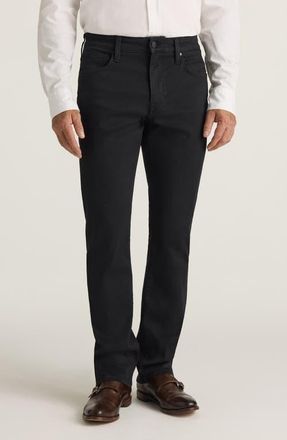 34 Heritage Camino Relaxed Straight Leg Jeans in Black Urban at Nordstrom, Size 33 X 30