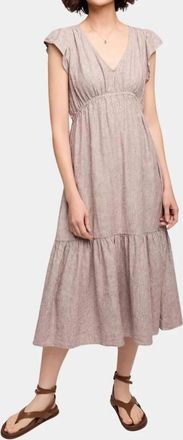 Gentle Fawn Womens Eris Stripe Dress In Neutral