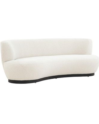 Safavieh Couture Stevie Boucle Curved Back Sofa