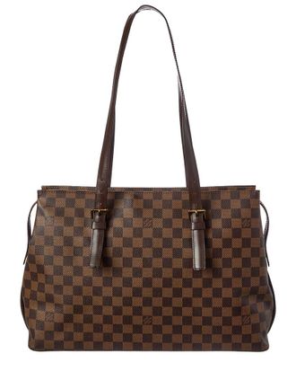 Louis Vuitton Brown Damier Ebene Coated Canvas Chelsea (Authentic Pre-Loved)