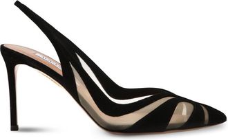 Aquazzura Lune Sling 85 Pumps