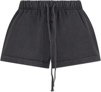 Fear of God Signature Running Short - Dames - Korte sportbroeken - Zwart - S - Katoen - Fitness