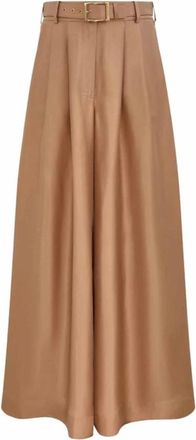 Zimmermann Mujer, Pantalones, Marrón, Talla: XS