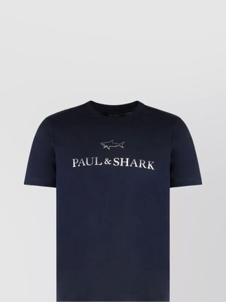 Paul & Shark cotton logo print short-sleeve t-shirt