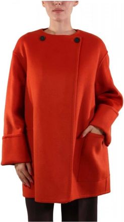 Liviana Conti Mujer, Abrigos, Naranja, Talla: S