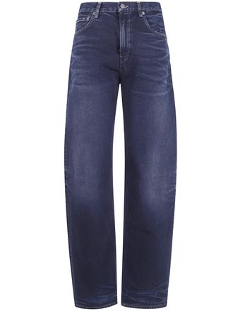 Haikure Jeans Wide Leg Bibi Blue Black