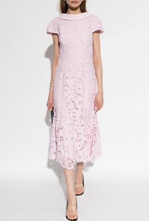 Self Portrait Lace Dress, Womens, Pink