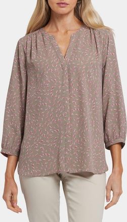 NYDJ Pintuck Top in Josefina at Nordstrom, Size X-Small