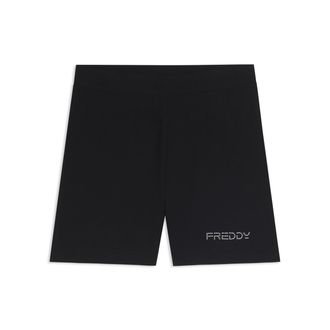 Freddy Leggings Short in Jersey pesante con Logo FREDDY