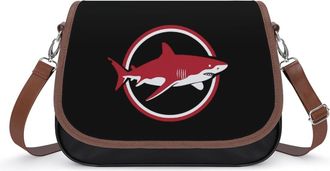 Generic Shark1 Dive Fashion Womens Crossbody Bags Novelty Handbag Shoulder Bag Purse