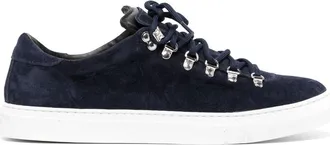 Diemme round-toe low-top sneakers - men - Suede/Rubber/Calf Leather - 42 - Blue