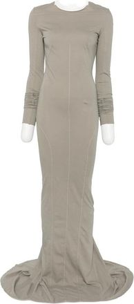 Rick Owens Exposed-seam Long-sleeved Maxi Dress