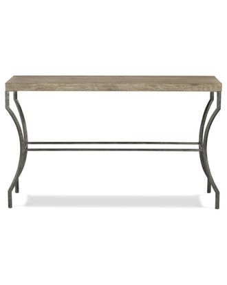 Bernhardt Tribeca Console Table With Steel Legs