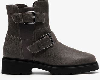 Clarks Lauryl Bay Dark Grey Leather