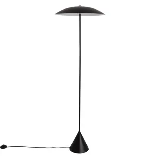 Sweeek L&aacute;mpara de pie interior metal, &oslash;50cm, negro