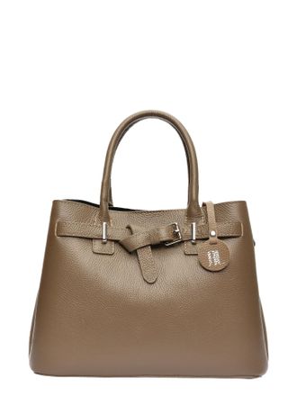 Anna Luchini Beige Rundleer Tas