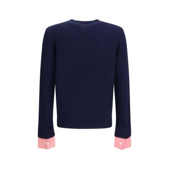 Prada Shetland Sweater - Navy