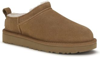 UGG Womens Classic Micro Suede Mules Chestnut Upper: Suede; Sole: Rubber Sandal