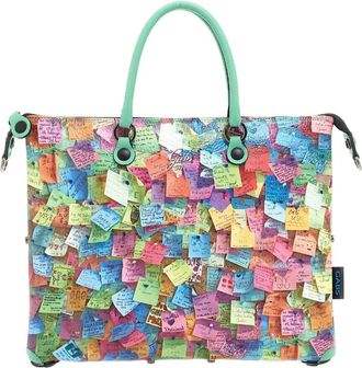 Gabs Omkeerbare Multicolor Reistas Rugzak - Dames - Shoppers - Veelkleurig - ONE Size - Katoen - Tassen