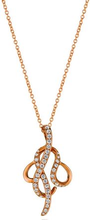 Le Vian 14K Rose Gold 0.29 Ct. Tw. Diamond Pendant Necklace