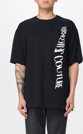 Versace Jeans Couture T-shirt in cotone con logo Versace Jeans Couture