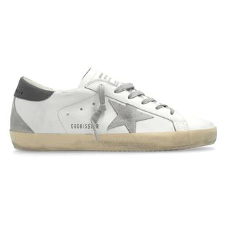 Golden Goose Super Star Suede Star and Spur - female - Golden Goose - Sneakers - White - 5 UK - Shoes