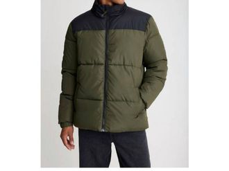 Blend Bhelwin Colorblock Jacket In Forest Night