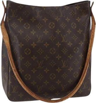 Louis Vuitton Pre-owned Shoulder Bags, female, Brown, Size: ONE SIZE Pre-owned Vintage Canvas Shoulder Bag