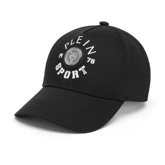 Plein Sport Baseball Cap Tiger - unisex - Outdoor handschoenen - Zwart - ONE Size - Katoen - Fitness