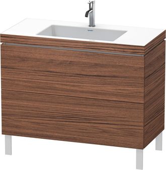 Duravit Duravit - Mueble De Ba&ntilde;o L-cube Wt Vero Air 698x1000x480mm 1 Orificio Para Grifer&iacute;a Nogal Oscuro