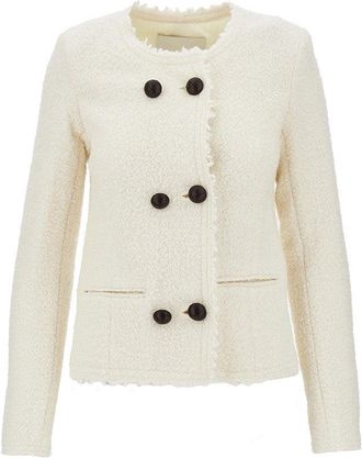 Isabel Marant Boucl&egrave; fabric Suely jacket Woman 36
