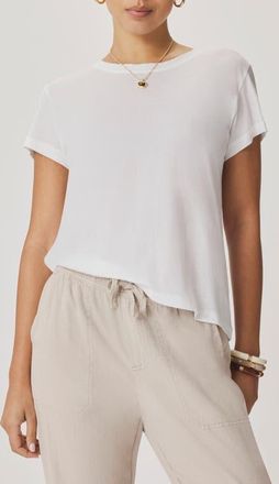 Splendid Regen Cotton T-Shirt in White at Nordstrom, Size X-Large