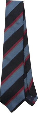 Paul Smith Cravatta a righe - Blu